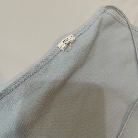 💙 Light Baby Blue Halter Bodysuit – Size Unknown 💙 - Picture 7 of 9